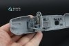 Quinta Studio QD+48616 Fairey Barracuda Pilot's Cockpit 3D-Printed & coloured Interior on decal paper (Trumpeter) (with 3D-printed resin parts) 1/48